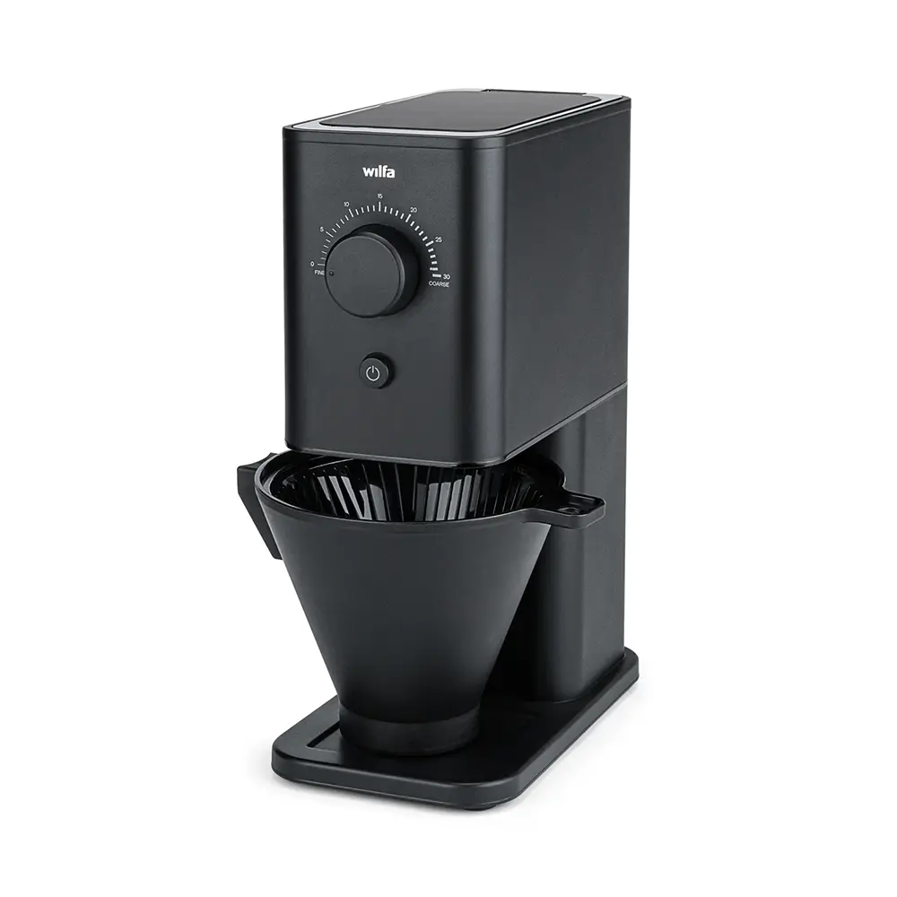 Wilfa_Zense-Coffee-Grinder_CG3B-125_Angled_Filter